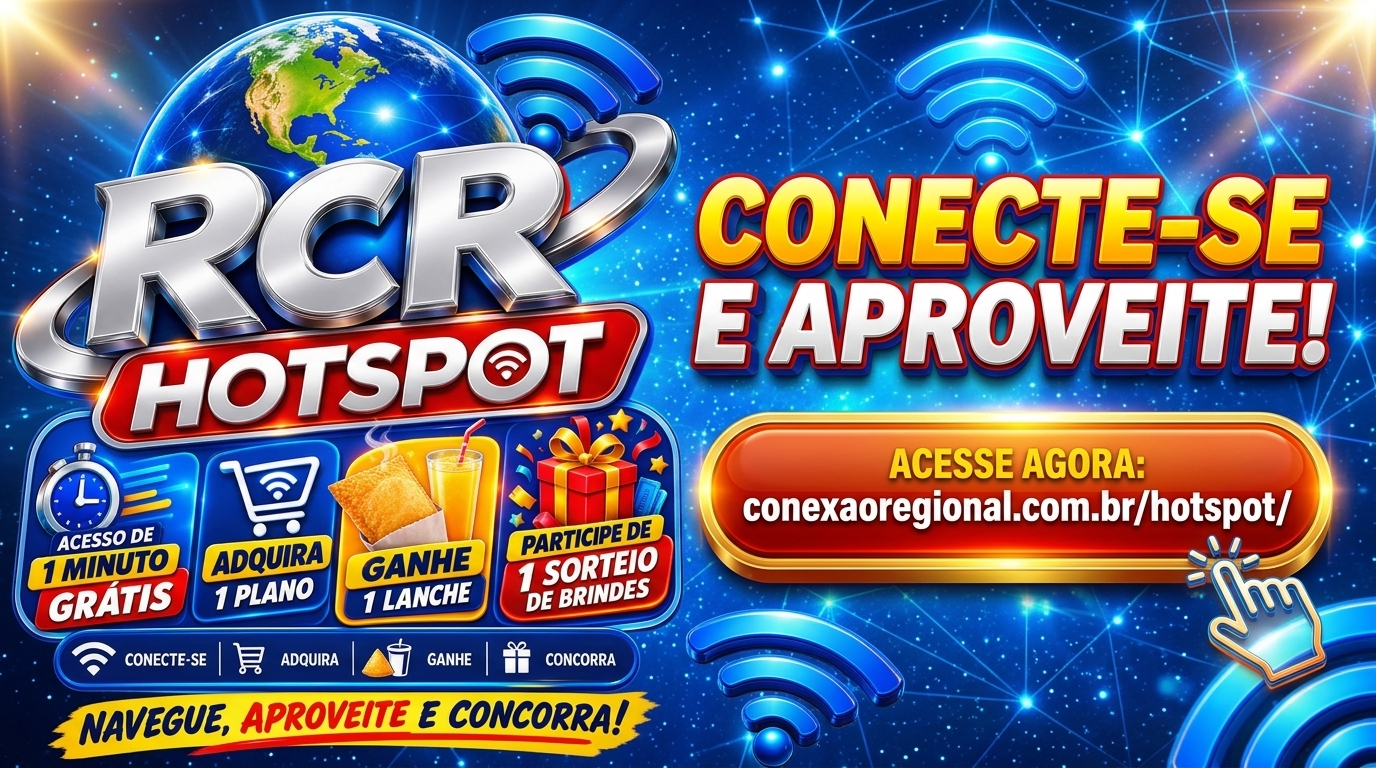 RCR Hotspot — Conecte-se e aproveite!